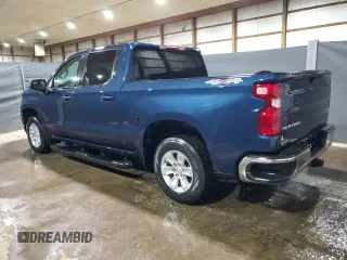 2021 Chevrolet Silverado 1500 LT with VIN 3GCUYDED8MG285934, listed as a Copart auction lot 43913615 with 59,760 mi miles and Clean Title. Bid and sale history available at DreamBid. Image 2.