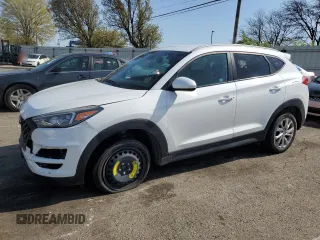 2019 Hyundai Tucson Value z VIN KM8J33A4XKU956155, wystawiony jako Copart lot #53487735 z przebiegiem 84 453 mil mil oraz Czysty tytuł • Clean title. Historia ofert i sprzedaży dostępna na DreamBid. Obrazek 1.