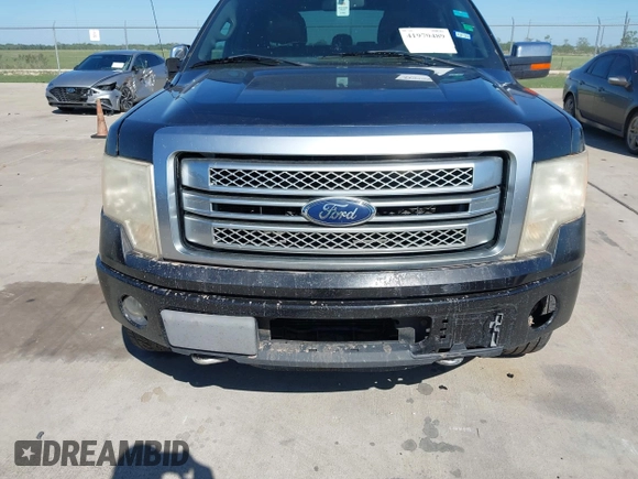 2013 Ford F-150 XL with VIN 1FTFW1ET8DFA16905, listed as a IAAI auction lot 41970489 with 253,252 mi miles. Bid and sale history available at carsss.com. Image 6.