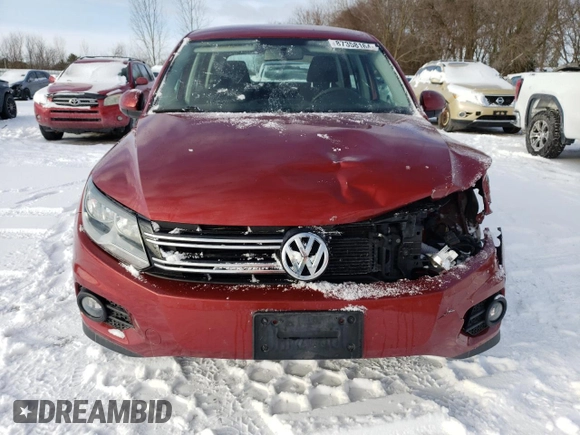 2016 Volkswagen Tiguan with VIN WVGHV7AX6GW064295, listed as a Copart auction lot 87358164 with 248,891 mi miles and Salvage title. Bid and sale history available at DreamBid. Image 5.