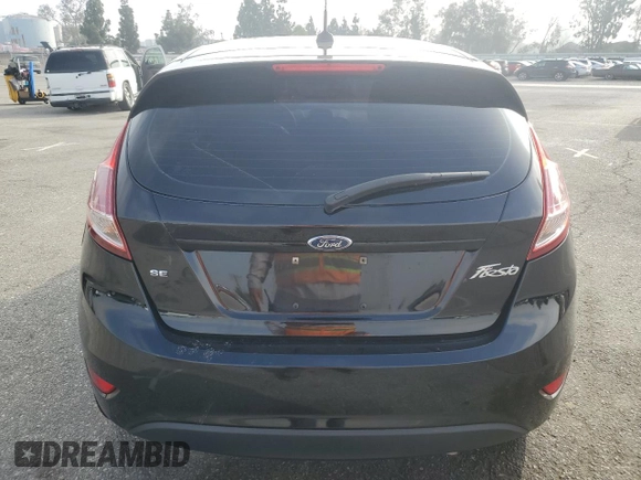 2017 Ford Fiesta SE with VIN 3FADP4EJXHM109926, listed as a Copart auction lot 53843525 with 122,062 mi miles and Salvage Title. Bid and sale history available at carsss.com. Image 6.