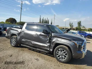 2022 Toyota Tundra 2WD 1794 Edition with VIN 5TFMA5AB2NX005596, listed as a Copart auction lot 37851473 with 12,257 mi miles. Bid and sale history available at carsss.com. Image 4.
