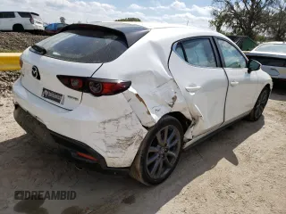 2020 Mazda Mazda3 Hatchback with VIN JM1BPALM4L1159966, listed as a Copart auction lot 42108503 with 54,743 mi miles. Bid and sale history available at carsss.com. Image 3.