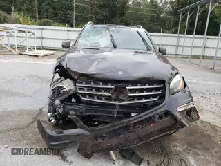 2015 Mercedes-Benz M 63 AMG with VIN 4JGDA7EB0FA440509, listed as a Copart auction lot 73954174 with 74,650 mi miles and Salvage Title. Bid and sale history available at carsss.com. Image 5.