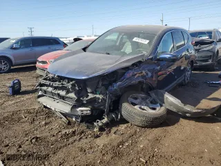 2018 Honda CR-V EX with VIN 5J6RW2H50JL017425, listed as a Copart auction lot 48929375 with 96,512 mi miles and Salvage Title. Bid and sale history available at carsss.com. Image 1.