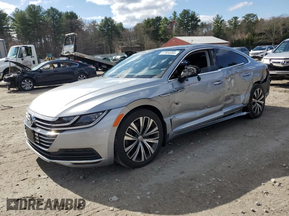 2020 Volkswagen Arteon z VIN WVWDR7AN2LE018758, wystawiony jako Copart lot #51904095 z przebiegiem 46 279 mil mil oraz Szkoda całkowita • Salvage title. Historia ofert i sprzedaży dostępna na DreamBid. Obrazek 1.