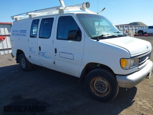1996 Ford Econoline Cargo with VIN 1FTHE24H2THB18234, listed as a IAAI auction lot 42161322 with 264,835 mi miles and . Bid and sale history available at DreamBid. Image 1.