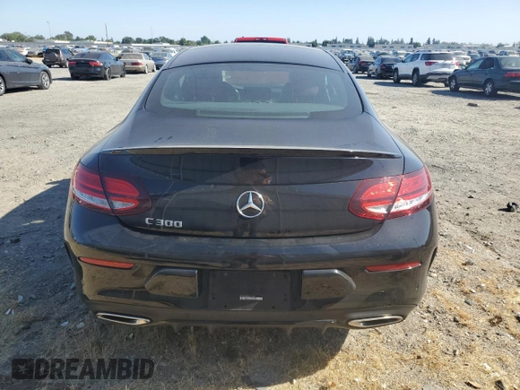 2023 Mercedes-Benz C 300 with VIN W1KWJ8DB8PG126048, listed as a Copart auction lot 60347215 with 46,304 mi miles and Salvage title. Bid and sale history available at DreamBid. Image 6.