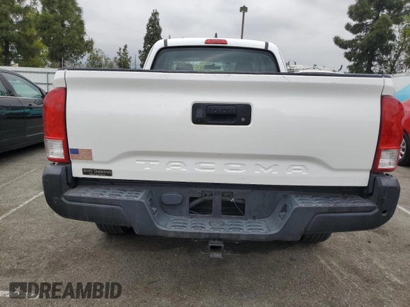 2016 Toyota Tacoma SR with VIN 5TFRX5GN5GX066188, listed as a Copart auction lot 54561055 with Not Provided miles and Salvage Title. Bid and sale history available at DreamBid. Image 6.