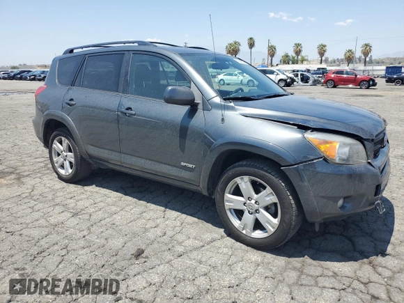 2006 Toyota RAV4 Sport with VIN JTMZK32V765001573, listed as a Copart auction lot 56046335 with 137,725 mi miles and Salvage title. Bid and sale history available at DreamBid. Image 4.