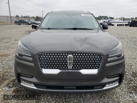 2020 Lincoln Aviator Reserve with VIN 5LM5J7WC1LGL09090, listed as a Copart auction lot 44200025 with 65,494 mi miles and Salvage title. Bid and sale history available at DreamBid. Image 5.