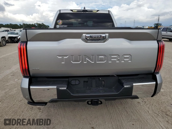 2022 Toyota Tundra 2WD 1794 Edition with VIN 5TFMA5AB8NX014674, listed as a Copart auction lot 71193994 with 15,316 mi miles and Salvage Title. Bid and sale history available at carsss.com. Image 6.