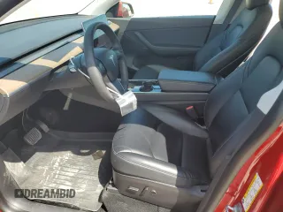 2021 Tesla Model Y Long Range z VIN 5YJYGDEE0MF099274, wystawiony jako Copart lot #53858995 z przebiegiem 91 120 mil mil oraz Szkoda całkowita • Salvage title. Historia ofert i sprzedaży dostępna na DreamBid. Obrazek 7.