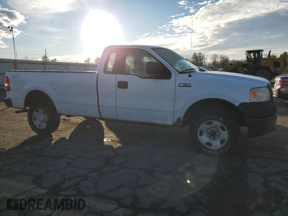 2006 Ford F-150 XL with VIN 1FTRF14W36NB71248, listed as a Copart auction lot 87207714 with 224,306 mi miles and Clean Title. Bid and sale history available at carsss.com. Image 4.