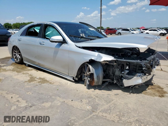 2018 Mercedes-Benz S 450 z VIN WDDUG6GB0JA364251, wystawiony jako Copart lot #64254235 z przebiegiem Nie podano mil oraz Czysty tytuł • Clean title. Historia ofert i sprzedaży dostępna na DreamBid. Obrazek 4.
