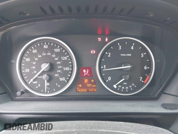 2008 BMW 5 Series 535i with VIN WBANW13578CZ77127, listed as a IAAI auction lot 41949272 with 142,258 mi miles and . Bid and sale history available at carsss.com. Image 7.