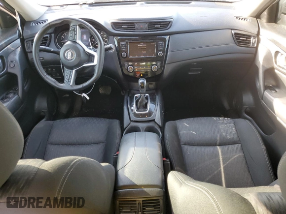 2019 Nissan Rogue SV with VIN KNMAT2MV2KP502242, listed as a Copart auction lot 50449285 with 93,595 mi miles and Salvage Title. Bid and sale history available at carsss.com. Image 8.
