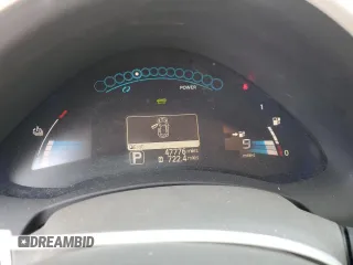 2012 Nissan LEAF SL z VIN JN1AZ0CP9CT024810, wystawiony jako Copart lot #58794365 z przebiegiem 47 776 mil mil oraz Czysty tytuł • Clean title. Historia ofert i sprzedaży dostępna na DreamBid. Obrazek 9.
