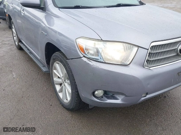 2009 Toyota Highlander Hybrid Limited with VIN JTEEW44A592033233, listed as a IAAI auction lot 41786543 with 120,841 mi miles. Bid and sale history available at carsss.com. Image 20.