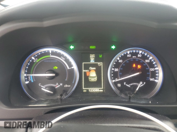 2016 Toyota Highlander Hybrid Limited with VIN 5TDDCRFH5GS018687, listed as a Copart auction lot 43478525 with 123,088 mi miles and Salvage Title. Bid and sale history available at carsss.com. Image 9.