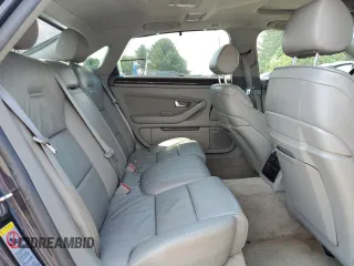 2005 Audi A8 with VIN WAUML44E75N002924, listed as a Copart auction lot 65384645 with Not provided miles and Salvage title. Bid and sale history available at DreamBid. Image 10.
