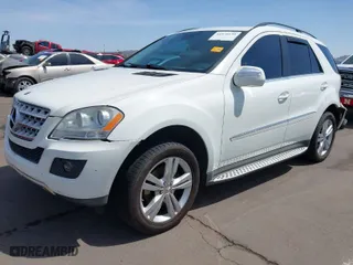 2010 Mercedes-Benz M-Class ML 350 with VIN 4JGBB5GBXAA591503, listed as a IAAI auction lot 41970139 with 190,453 mi miles. Bid and sale history available at carsss.com. Image 2.