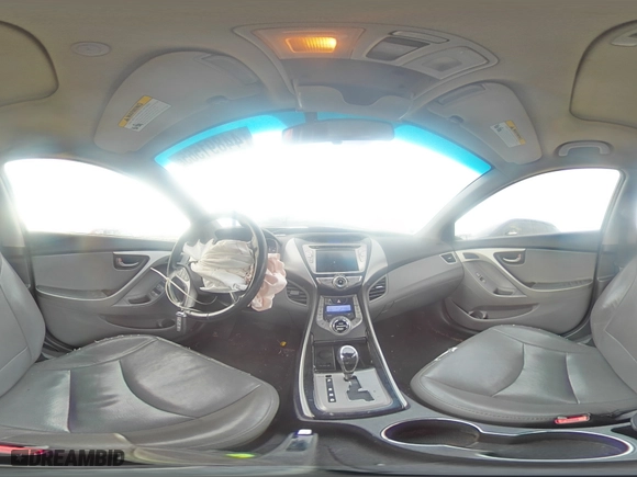 2013 Hyundai Elantra Limited PZEV with VIN 5NPDH4AE1DH420547, listed as a Copart auction lot 44891565 with 116,112 mi miles and Clean Title. Bid and sale history available at carsss.com. Image 12.