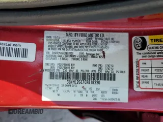 2012 Lincoln MKZ z VIN 3LNHL2GC7CR818220, wystawiony jako Copart lot #63058095 z przebiegiem 192 896 mil mil oraz Szkoda całkowita • Salvage title. Historia ofert i sprzedaży dostępna na DreamBid. Obrazek 12.