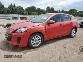 2013 Mazda 3 i Touring with VIN JM1BL1L76D1729182, listed as a Copart auction lot 58154175 with 168,378 mi miles and Salvage title. Bid and sale history available at DreamBid. Image 1.