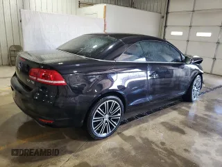 2014 Volkswagen Eos Komfort with VIN WVWBW8AH8EV000316, listed as a Copart auction lot 52208485 with 124,338 mi miles and Salvage Title. Bid and sale history available at DreamBid. Image 3.