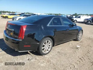 2008 Cadillac CTS RWD w/1SB with VIN 1G6DV57V880175452, listed as a Copart auction lot 80971894 with 127,298 mi miles and Salvage Title. Bid and sale history available at carsss.com. Image 3.