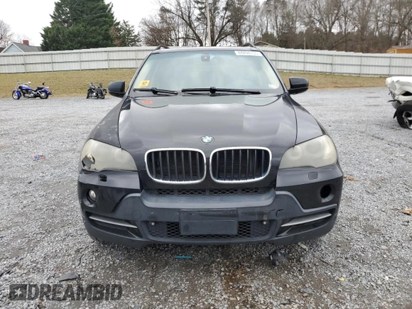 2007 BMW X5 3.0si with VIN 4USFE43547LY77328, listed as a Copart auction lot 44208155 with 107,481 mi miles and Salvage Title. Bid and sale history available at carsss.com. Image 5.