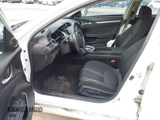 2019 Honda Civic Sedan EX with VIN 19XFC1F30KE015570, listed as a IAAI auction lot 41663514 with 152,084 mi miles. Bid and sale history available at carsss.com. Image 5.