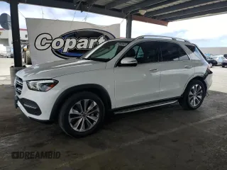 2023 Mercedes-Benz GLE 350 with VIN 4JGFB4JB3PA944824, listed as a Copart auction lot 63683645 with 14,669 mi miles and Salvage title. Bid and sale history available at DreamBid. Image 1.