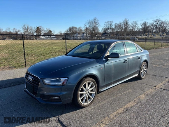 2015 Audi A4 Premium Plus with VIN WAUFFAFL6FN025221, listed as a Copart auction lot 52960335 with 179,078 mi miles and Clean Title. Bid and sale history available at carsss.com. Image 2.