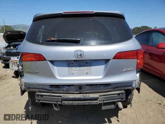 2016 Honda Pilot EX-L with VIN 5FNYF6H52GB067621, listed as a Copart auction lot 53848105 with 75,332 mi miles and Salvage Title. Bid and sale history available at carsss.com. Image 6.