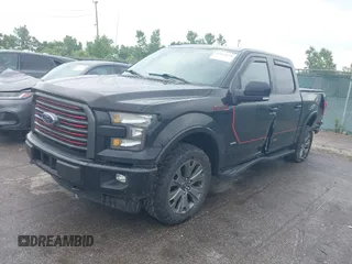 2017 Ford F-150 XL with VIN 1FTEW1EG1HFC84229, listed as a IAAI auction lot 42622651 with 116,974 mi miles and . Bid and sale history available at DreamBid. Image 17.