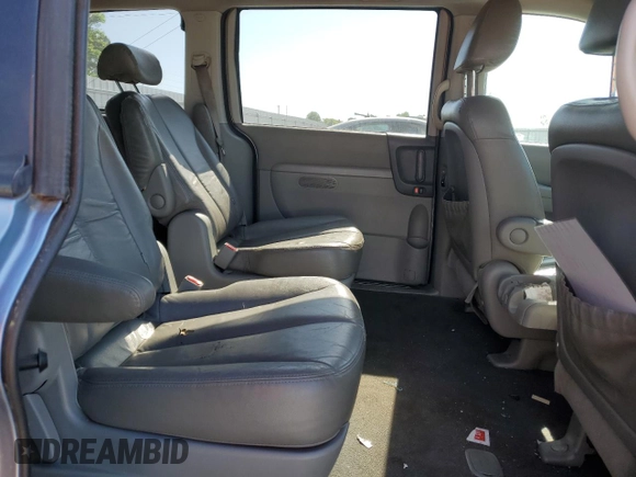 2008 Kia Sedona LX with VIN KNDMB233586210180, listed as a Copart auction lot 52090305 with 220,428 mi miles and Salvage Title. Bid and sale history available at carsss.com. Image 11.