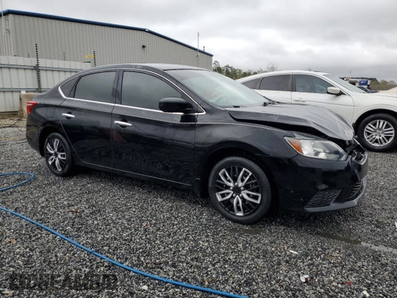 2017 Nissan Sentra SV with VIN 3N1AB7AP0HL656977, listed as a Copart auction lot 50976695 with 102,517 mi miles and Salvage Title. Bid and sale history available at carsss.com. Image 4.