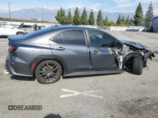 2023 Subaru WRX Premium with VIN JF1VBAF62P9814440, listed as a Copart auction lot 45553975 with 24,707 mi miles and Salvage Title. Bid and sale history available at carsss.com. Image 3.
