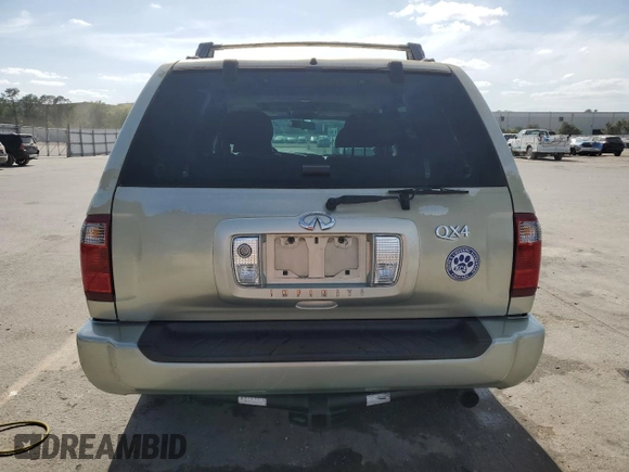 2001 Infiniti QX4 z VIN JNRDR09X51W201432, wystawiony jako Copart lot #54083295 z przebiegiem 211 929 mil mil oraz Szkoda całkowita • Salvage title. Historia ofert i sprzedaży dostępna na DreamBid. Obrazek 6.