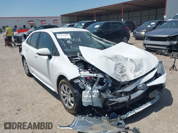 2024 Toyota Corolla LE with VIN 5YFB4MDE0RP120068, listed as a IAAI auction lot 42162214 with Not provided miles and . Bid and sale history available at DreamBid. Image 1.