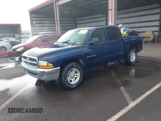 2001 Dodge Dakota Sport with VIN 1B7GL2AX01S133957, listed as a IAAI auction lot 41644558 with 156,008 mi miles. Bid and sale history available at carsss.com. Image 16.