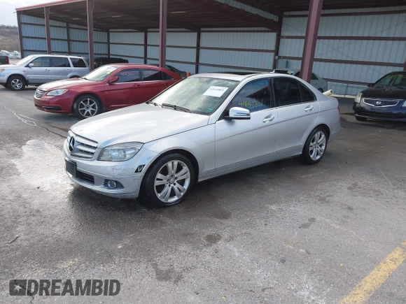 2011 Mercedes-Benz C-Class C 300 Sport with VIN WDDGF8BB1BR167613, listed as a IAAI auction lot 41643801 with 197,454 mi miles. Bid and sale history available at carsss.com. Image 20.