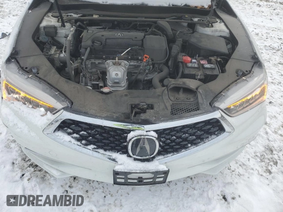 2019 Acura TLX with VIN 19UUB1F39KA001889, listed as a Copart auction lot 89307295 with 65,647 mi miles and Salvage Title. Bid and sale history available at carsss.com. Image 11.