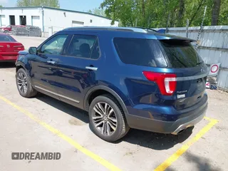 2016 Ford Explorer Platinum z VIN 1FM5K8HT5GGC71419, wystawiony jako IAAI lot #42280625 z przebiegiem 94 552 mil mil oraz . Historia ofert i sprzedaży dostępna na DreamBid. Obrazek 3.