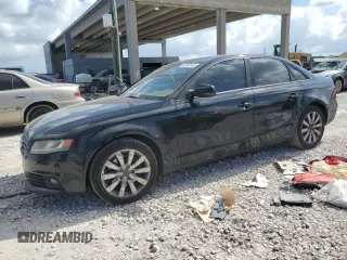 2012 Audi A4 2.0T Premium with VIN WAUAFAFL9CN020505, listed as a Copart auction lot 43136145 with 115,489 mi miles and Salvage Title. Bid and sale history available at carsss.com. Image 1.