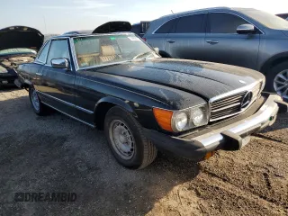 1983 Mercedes-Benz 380 with VIN WDBBA45A6DB022849, listed as a Copart auction lot 74930814 with 85,082 mi miles and Salvage Title. Bid and sale history available at carsss.com. Image 4.