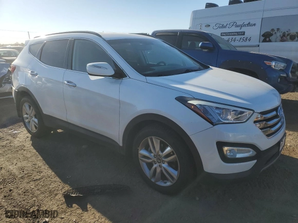 2013 Hyundai Santa Fe 2.0T Sport with VIN 5XYZUDLA5DG112574, listed as a Copart auction lot 49491645 with 94,988 mi miles and Salvage Title. Bid and sale history available at carsss.com. Image 4.