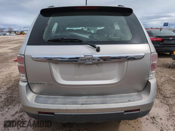2007 Chevrolet Equinox LS with VIN 2CNDL13F076010801, listed as a Copart auction lot 50017345 with 149,898 mi miles and Salvage Title. Bid and sale history available at carsss.com. Image 6.
